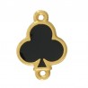 Oro 24K/Negro