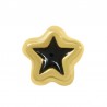 24K Gold Plated/ Black