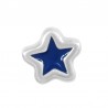 Placcato argento antico 999°/ Blu cobalto