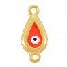 Plaqué or 24 carats/ Rouge fluo/ Blanc/ Noir
