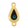 24K Gold Plated/ Black/ Jade