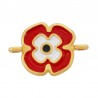 24K Gold Plated/ Red/ White/ Black