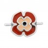 Argent 999° plaqué antique/