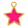 24K Gold Plated/ Fluo Fuchsia