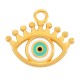 Ciondolo in Zama Smaltata con Occhio Malvagio 20X17 mm