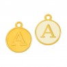24K Gold Plated/ Ivory