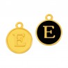 24K Gold Plated/ Black