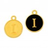 24K Gold Plated/ Black