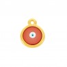 24K Gold Plated/ Transparent Red/ White/ Light Blue/ Black