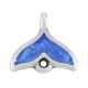 Conector de Metal Zamak Cola de Ballena Esmaltada 9x14mm