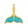 24K Επίχρυσο/ Τυρκουάζ Περλέ/ Άσπρο/ Μαύρο