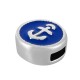 Curseur rond en Zamak Émaillé avec Ancre 12 mm Ø5.2 x 2.2 mm