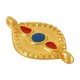 Connecteur Ovale en Zamak Émaillé 18 x 13 mm