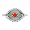 Plata Antigua (999°)/Menta/Naranja