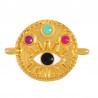 24K Gold Plated/ Fluo Purple/ Fluo Fuchsia/ Veraman/ Multi