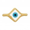 Oro 24K/Blanco/Azul Claro/Negro