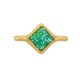 Enameled Zamak Connector Rhombus 9mm