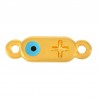 24K Gold Plated/ Light Blue/ Black