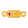 24K Gold Plated/ Salmon/ Black