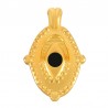 Plaqué or 24 carats/ Noir
