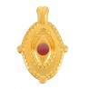 Plaqué or 24 carats/Terracotta