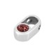 Curseur Ovale en Zamak Émaillé avec Cercle 7 x 12 mm Ø 2.2 mm