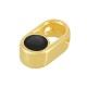Colgante de Metal Zamak Ovalado con Esmalte 7x12mm (Ø2,2mm)