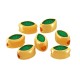 Slider Zamak Smaltato a Chiodo Ovale 8x5 mm Ø2.2 mm