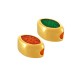 Slider Zamak Smaltato a Chiodo Ovale 8x5 mm Ø2.2 mm