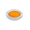 Plata Antigua (999°)/Naranja Fluo