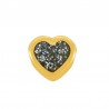 Oro 24K/Glitter Negro