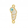 24K Επίχρυσο/ 0.12µm/ Άσπρο Περλέ/ Γαλάζιο/ Μαύρο