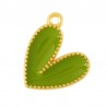 24K Gold Plated/ Olive