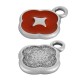 Colgante de Metal Zamak con Estrella y Esmalte 11mm