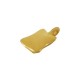 Colgante de Metal Zamak Rectangular con Esmalte 8x11mm