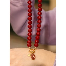 Charm Ovale en Zamak Émaillé « LA VIE » avec Fleur 15 x 20 mm
