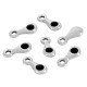 Charm en Zamak Émaillé en Forme de Goutte 4 x 10 mm