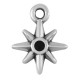 Charm Étoile en Zamak Émaillé 9 mm