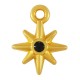 Ciondolo in Zama Smaltata a Forma di Stella 9 mm