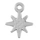 Charm Étoile en Zamak Émaillé 9 mm