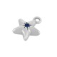Colgante de Metal Zamak Estrella con Esmalte 11mm