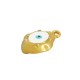Colgante de Metal Zamak Gota con Esmalte 10x15mm