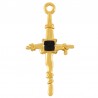 24K Gold Plated/ Black