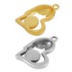 Enameled Zamak Charm Heart 19mm