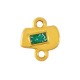 Connettore in Zama Smaltato Irregolare 10X6 mm