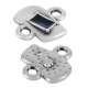 Connecteur en Zamak Émaillé Irrégulier 10 x 6 mm