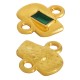 Connecteur en Zamak Émaillé Irrégulier 10 x 6 mm