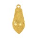 Enameled Zamak Charm Geometric Irregular 10x22mm