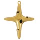 Enameled Zamak Pendant Cross 26x30mm