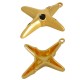 Enameled Zamak Pendant Cross 26x30mm